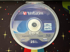 Verbatim BD-R Blu-ray 6X Confezione da 25GB 97457 Nuovo Sigillato