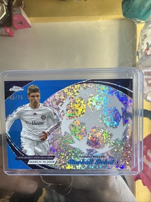 Thomas Müller Starball Debut Refractor /75 Topps Chrome UCL 2023/24 Bayern