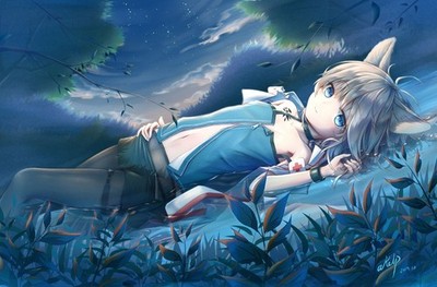 Anime 2D Art Arknights Digital Sussurro 11x17 Poster
