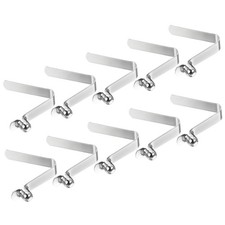 10pcs Kayak Paddle Snaps Button Single Pin Lock Tube Spring Clips 8.2x7mm