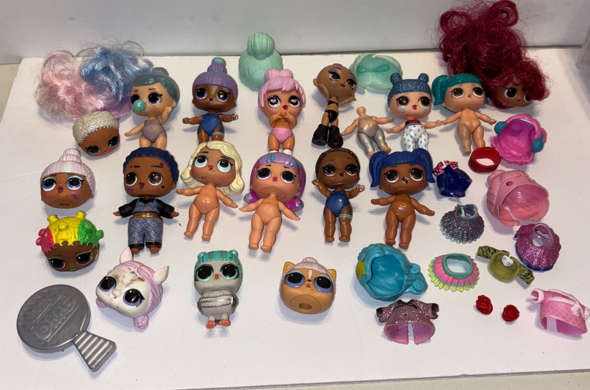 Lot Of 30 LOL Surprise Dolls Inch Clothes Accessories