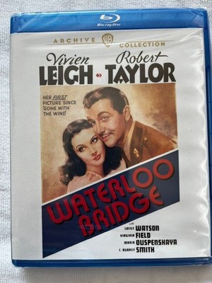WATERLOO BRIDGE 1940 Vivien Leigh, Robt. Taylor Warner Archive bluray sealed
