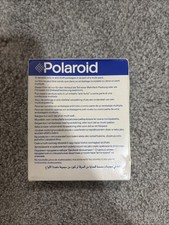 Vintage Sealed 10 Photos Genuine Polaroid 600 Instant Film EXP. 08/02 E3 