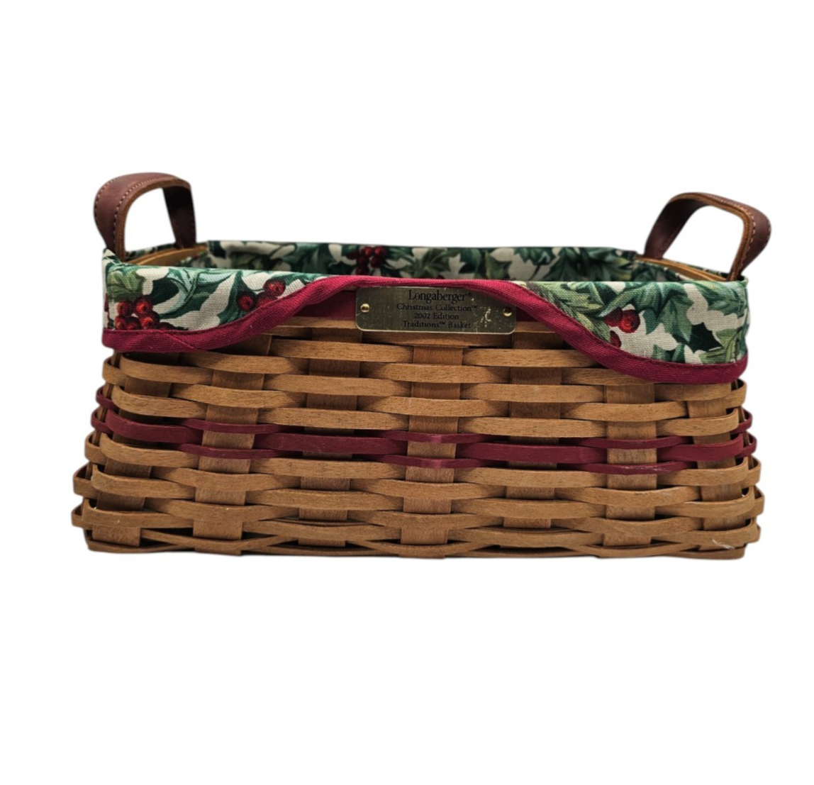 Longaberger 2002 Christmas Collection Traditions Edition Basket | eBay