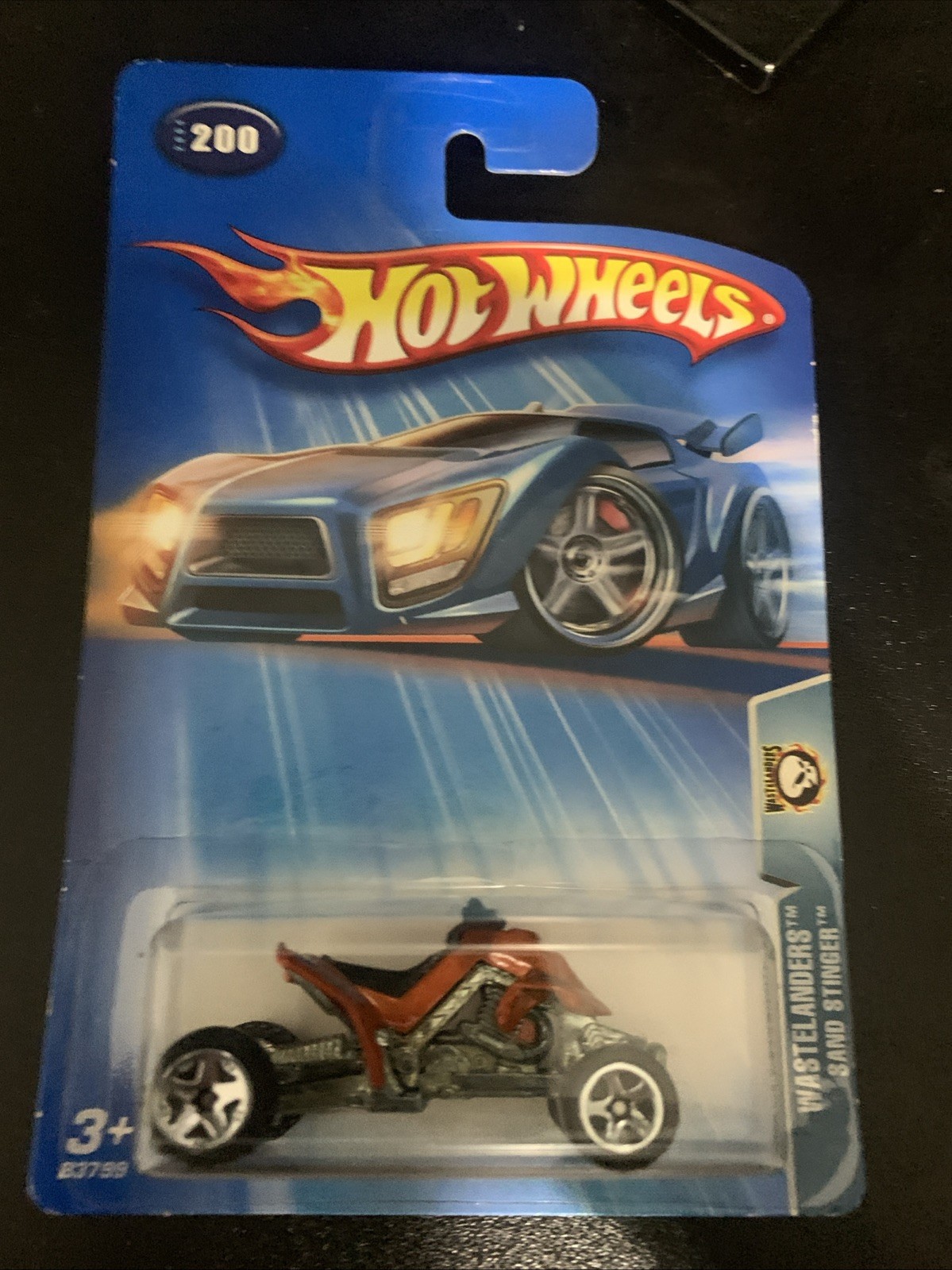 Hot Wheels Variations Motorcycle 2004 Wastelanders #200 Sand Stinger Mint L@@k