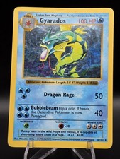 Gyarados [Shadowless] #6 Prices | Pokemon Base Set | Pokemon Cards