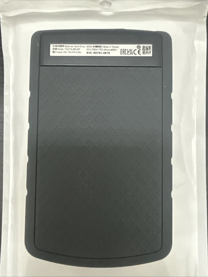 Transcend StoreJet 25H3 Portable External Hard Drive USB 3.0, 2 TB - Image 2 of 2