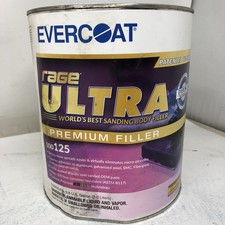 Evercoat Rage Ultra Body Filler 3 Liter0.8 Gallon Fib-125 No Hardner