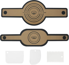 Silikon Backmatte, 2 PCS Backmatte Silikon Brot Backen Zubehör, Lange Griffe Tei