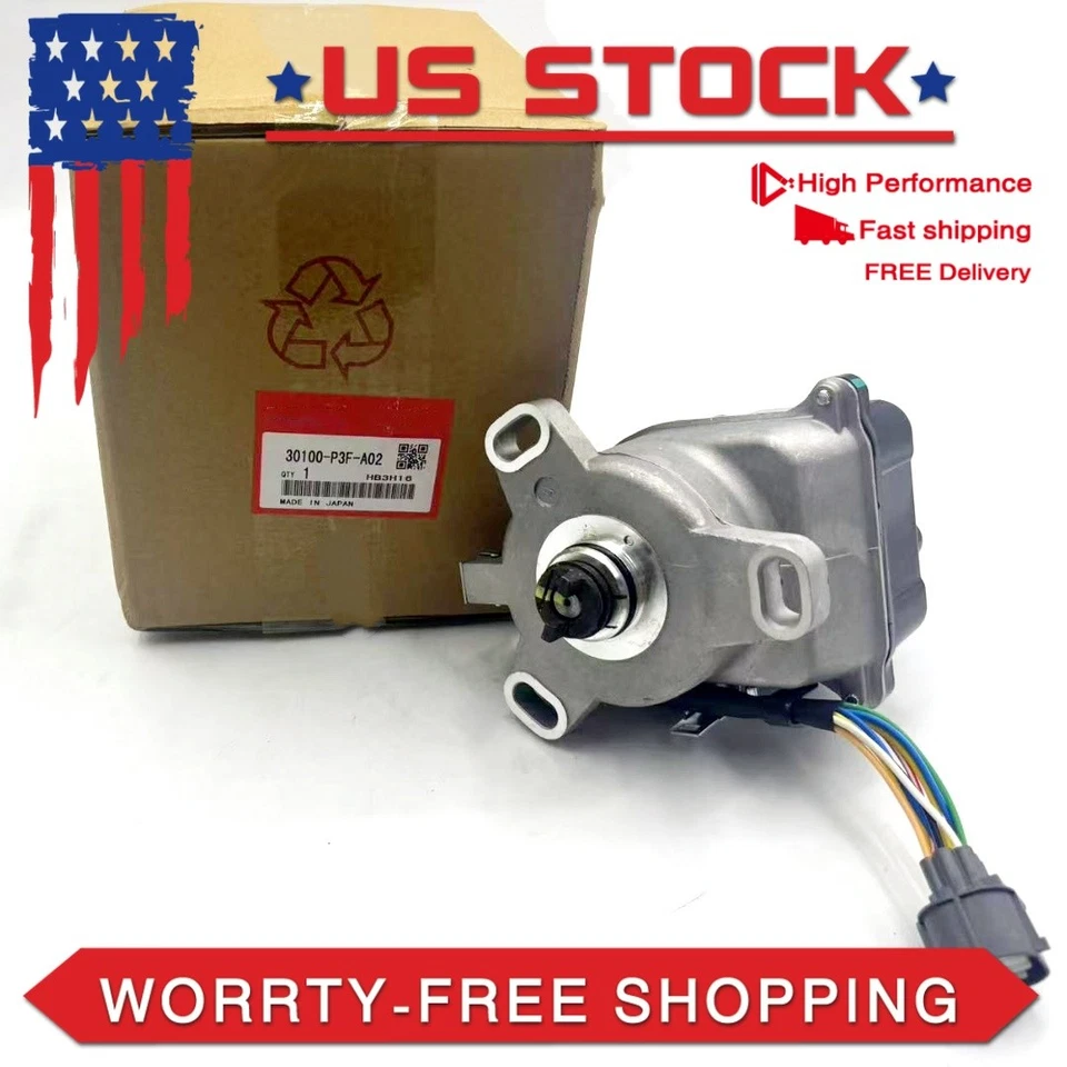 OEM Ignition Distributor for Honda CRV CR-V 1997-98 B20B4 DOHC 2.0L TD-97 TD-97U Foto 2 de 4