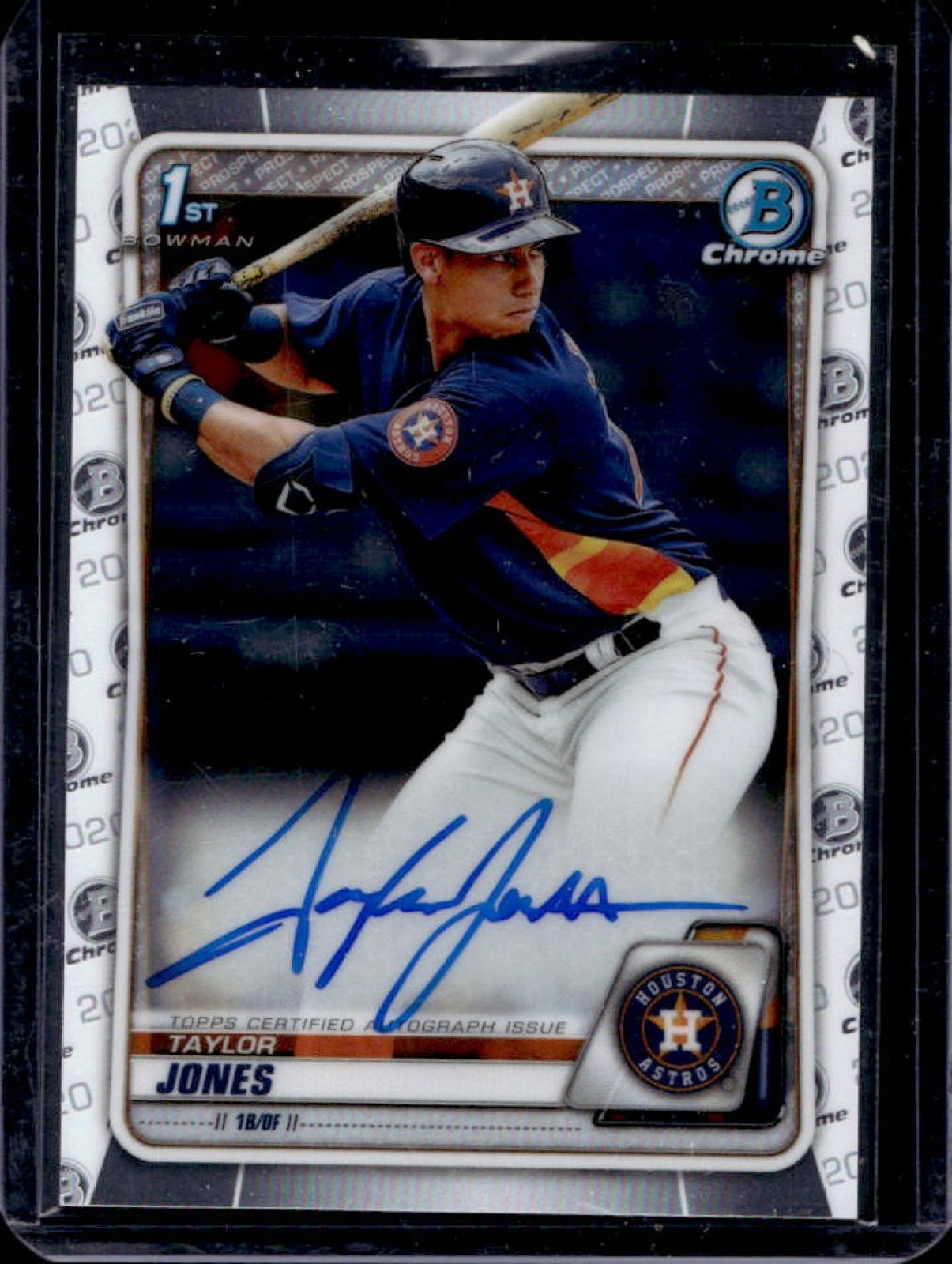 2020 Bowman Chrome Taylor Jones Auto 1st #CPA-TJ Astros