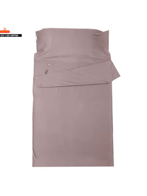 Leichter Schlafsack Liner Schlafsack Outdoor Camping Hotel Reise Laken 