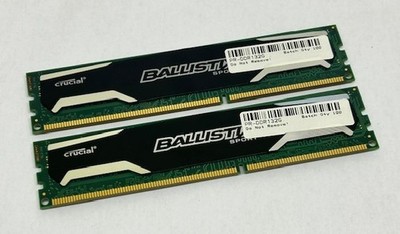 4GB (2x2GB) Crucial Ballistix Sport BLS2G3D1339DS1S00.8FMR PC3-10600 DDR3 Ram