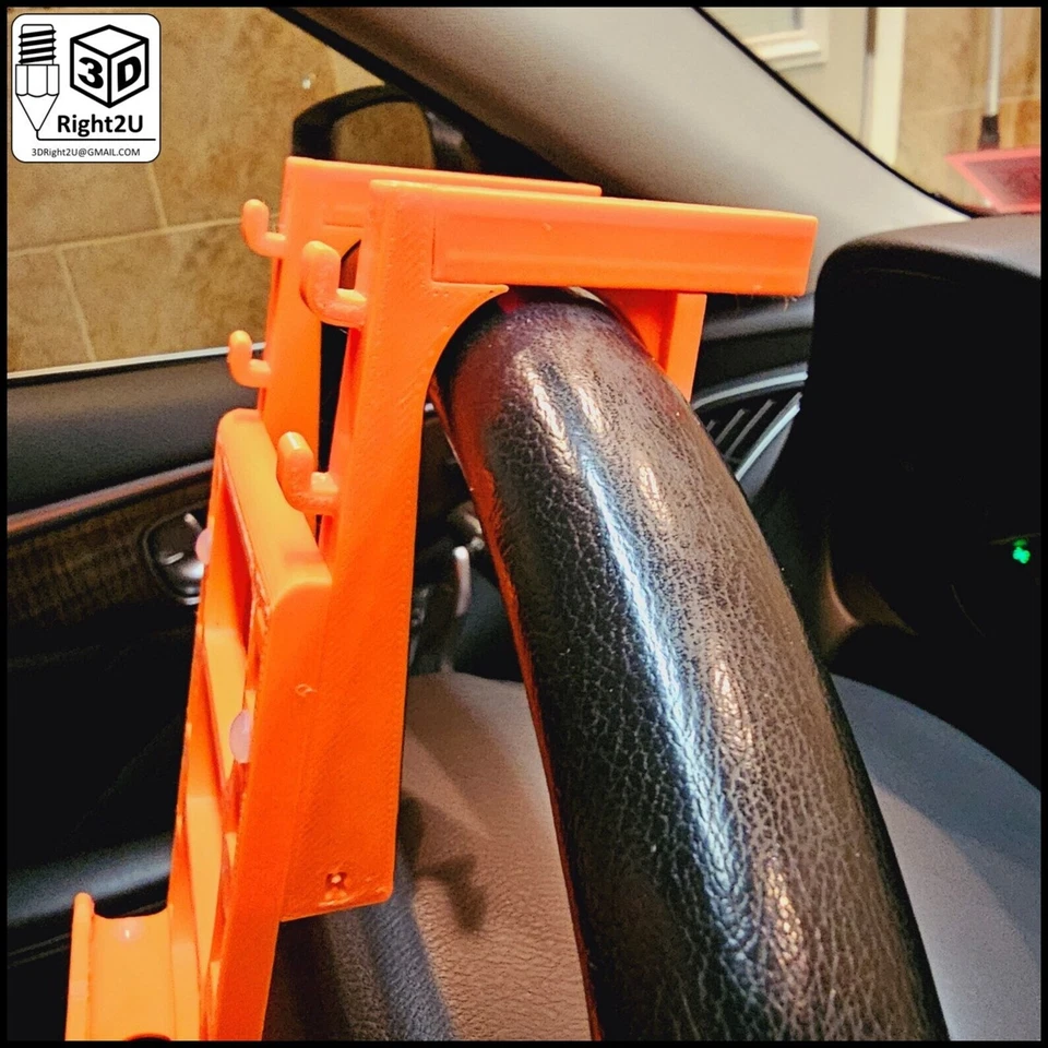 Tablet/Phone Stand for Steering Wheel (Stationary - When Parked) - Image 4 of 4