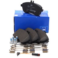 ATE Original BremsbeläGe + Warnsensor FüR Mercedes W204 W212 C/A207 R172 Vorne