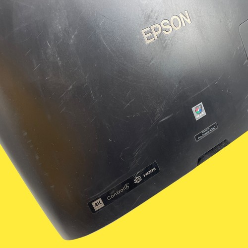 FOR PARTS Epson Pro Cinema 4040 3LCD Projector 4K #3638 z58 b15 - Picture 12 of 14