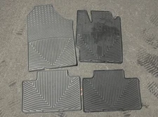 WeatherTech All-Weather Floor Mats for 2007-2011 Toyota Yaris 1st & 2nd Row USED