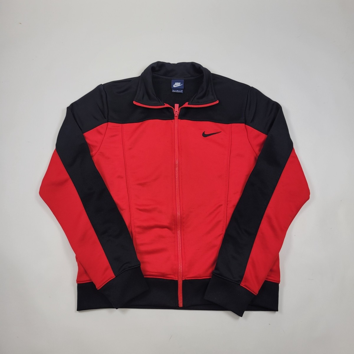 red nike tracksuit top