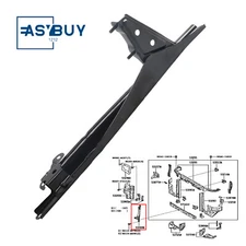 Centre Radiator Support Core for Toyota Tundra 2014-2021 5.7L 4.6L 4.0L