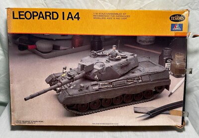 Testors Leopard 1A4 No. 805 | 1:35 Scale Model Kit