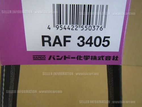 BANDO FAN BELT JDM JDM FAN BELT OEM REPLACEMENT RAF3405 JDM LOW PRICE AUTO PARTS - Picture 2 of 7