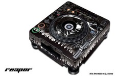 Skin Decal Sticker for Pioneer CDJ 1000 Turntable DJ Mixer Pro Audio REAPER