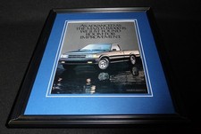 1985 Mazda B2000 LX Framed 11x14 ORIGINAL Vintage Advertisement