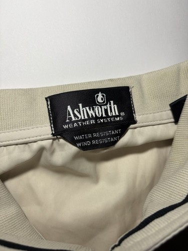 Men’s Ashworth Weather System Water And Wind Resistant Jacket Sz Large - Picture 5 of 7