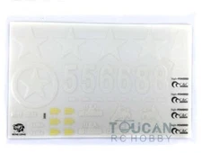 Henglong 1/16 Scale USA M4A3 Sherman RC Tank 3898 Decoration Decal Paste Sticker