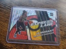 2021-22 Panini Donruss Optic Ja Morant Express Red Lane Wave Prizm #1 