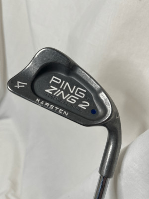 Ping Zing 2 Blue Dot Single 4 Iron JZ Steel Stiff 39 Inch Length