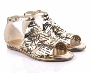 womens gold gladiator sandals