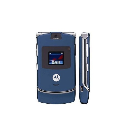 Original Motorola RAZR V3 Flip Unlocked Cellphone Camera 2G GSM Mobile Phone - Picture 7 of 13