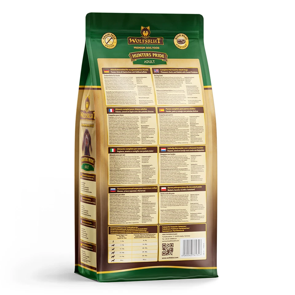 Wolfsblut - Hunters Pride Adult - 2 kg - Hundefutter - Bild 3 von 4