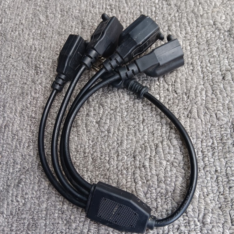 Well Shin Technology Multi Extension Surge Protector Power Strip Cable