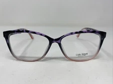Lido West CRAFT PURPLE TORTOISE/PINK 55-16-140 Full Rim Eyeglasses Frame +D16