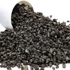 Black Horticultural Lava Rocks for Plants, 2Lb Succulents Cactus Bonsai Soil Vol