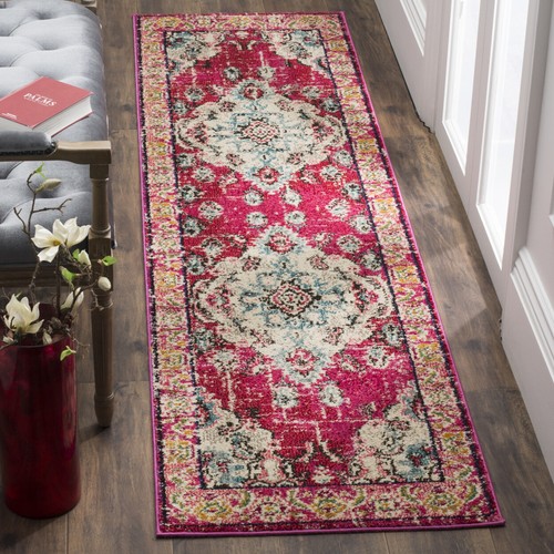 SAFAVIEH Monaco Collection MNC243D Pink / Multi Rug - Picture 10 of 42