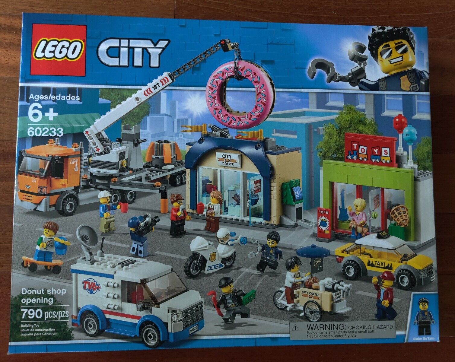 LEGO 60233 City Town Donut Shop Opening Brand New Sealed Box Free Shipping