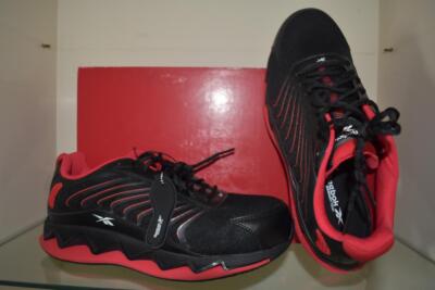 Reebok Men's Zig Elusion Heritage Composite Toe Work Shoes Black