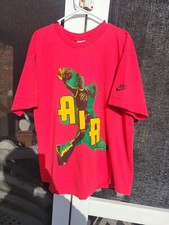 Vintage Nike Jordan Original Single Stitch Tee T Shirt XL 80s 90s Made In USA L