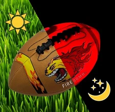 FireBomb™ Rechargable Glowing LED RealFeel™ Leather FootBomb™ Light Up FootBall