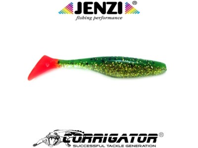 Jenzi River Shad 9cm & 12cm versch. Farben - Gummiköder f. Barsch, Hecht, Zander
