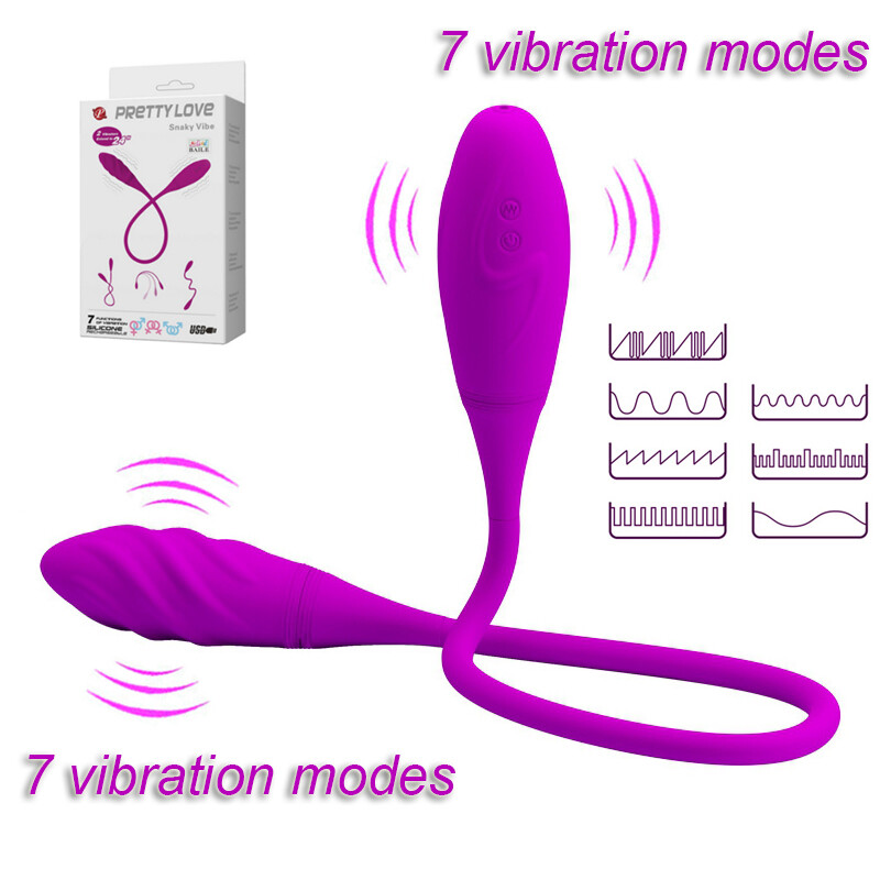 Vibrating Double-Ended Penetration Set Pegging Egg Sex Toys for Men Women  Couple | eBay