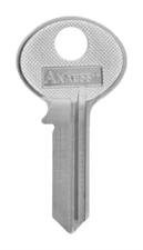 Hillman 88531 Brass Nickel #87 Traditional Single Sided Blank Key (Pack of 4)
