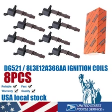 Brown 8Pc Ignition Coils DG521 For 2009 Ford Expedition V8 5.4L FD509 DG521 New