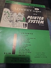 Lowrey Organ Supplementary Songs Pointer System Popular Standards 5 B3