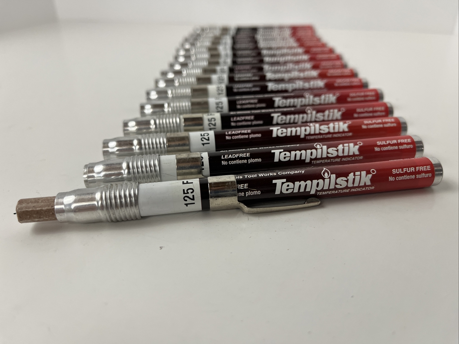 NEW 15 pcs Tempilstik Pro 125°F 52°C Temperature Indicator Sticks