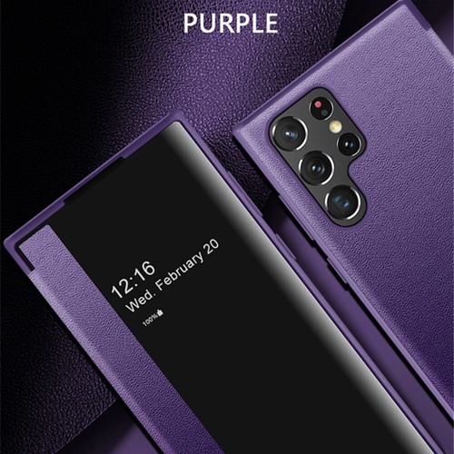 NEW For Samsung Galaxy S25 Ultra S25+ S25 Flip Case Smart App Window View Cover - Picture 3 of 16