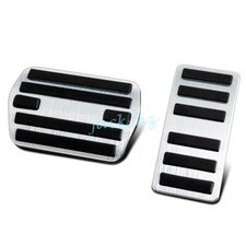 NO DRILL Aluminium Gas Brake Pedal Pad Cover Trim For 2024-2025 Lincoln Nautilus